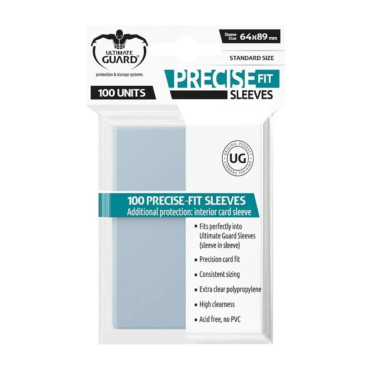 Ultimate Guard Precise Fit Sleeves – extra dünne Innensleeves für maximalen Kartenschutz.